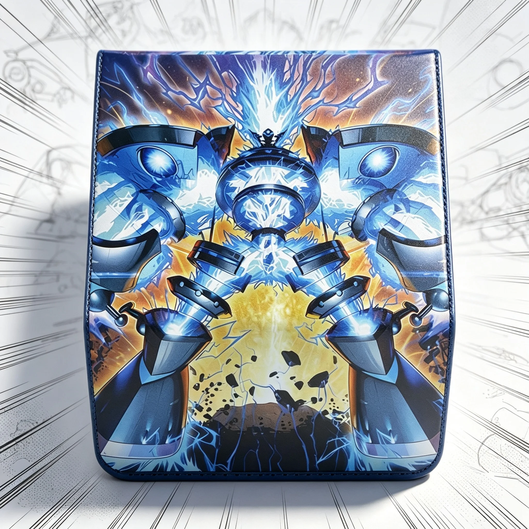Yu-Gi-Oh！Spright Red Card Box Venue Center Card Spright Pixies/Carrot Pu Magnetic Flip Top OCG Game Collection Card Storage Box