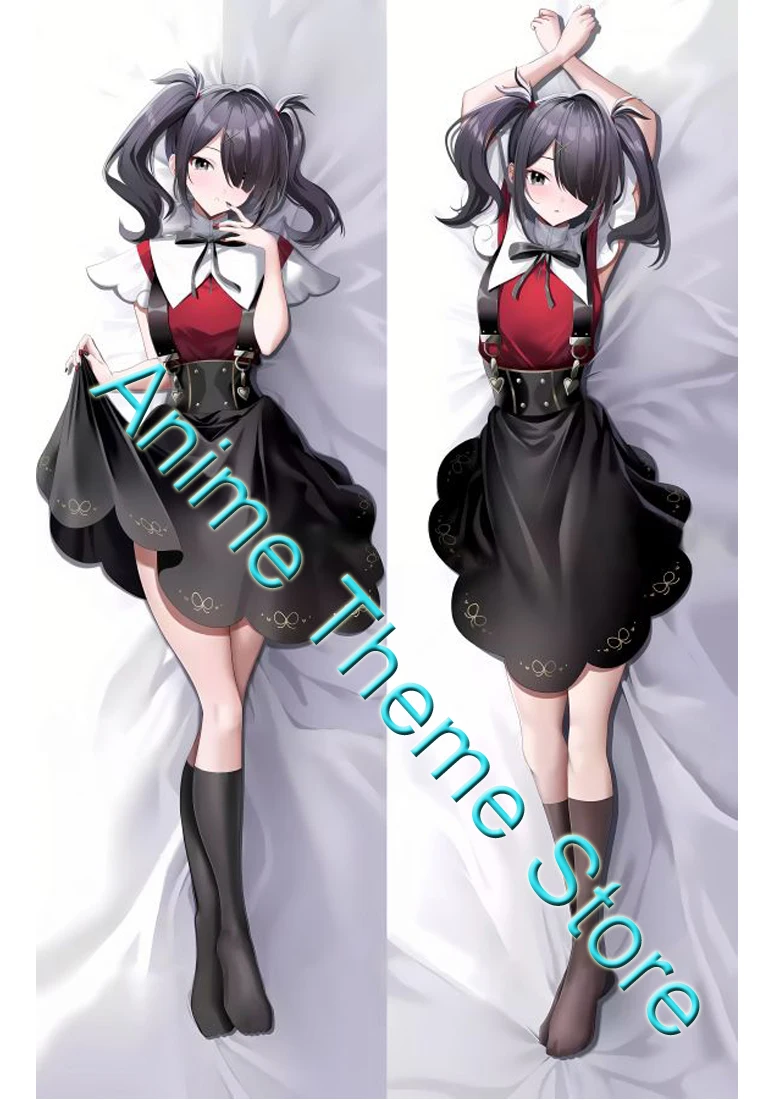NEEDY STREAMER OVERLOAD Ame-chan Rain Dakimakura 2WAY funda para almohada Anime funda de cojín Otaku Waifu