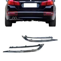 Rear bumper chrome strip 51127331613 51127331614 For BMW 5 Series F18 F10 2014-2017