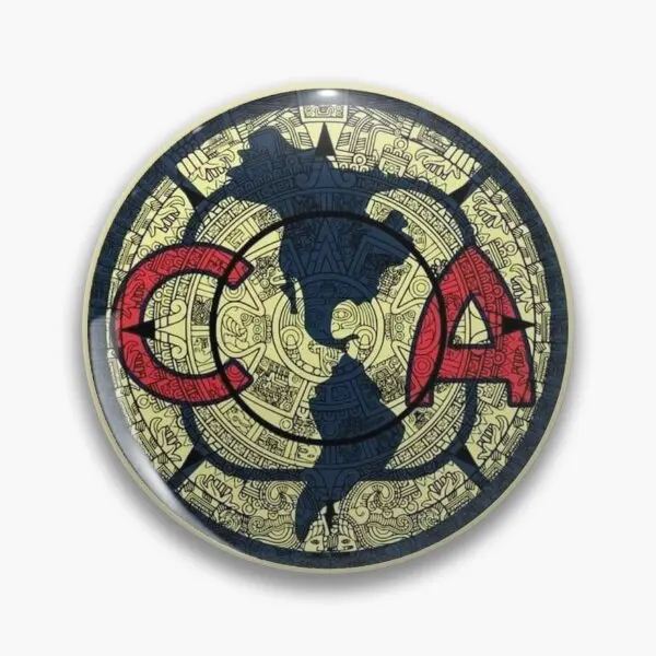 Aguilas Del America Liga Mx America Fc  Soft Button Pin Cute Clothes Women Brooch Jewelry Creative Lapel Pin Metal Badge Collar