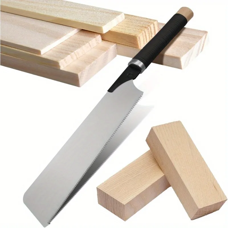 1 قطعة منشار سحب ياباني 10 بوصة منشار يدوي مع شفرة حافة واحدة قابلة للفصل منشار خشب لأدوات النجارة #1