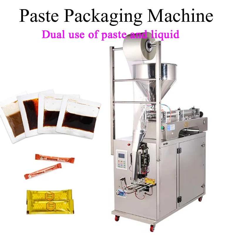 PBOBP Automatic Liquid Filling Packing Machine Tomato Paste Juice Jam Oil Cream Honey Cheese Lotion Sealing Equipment