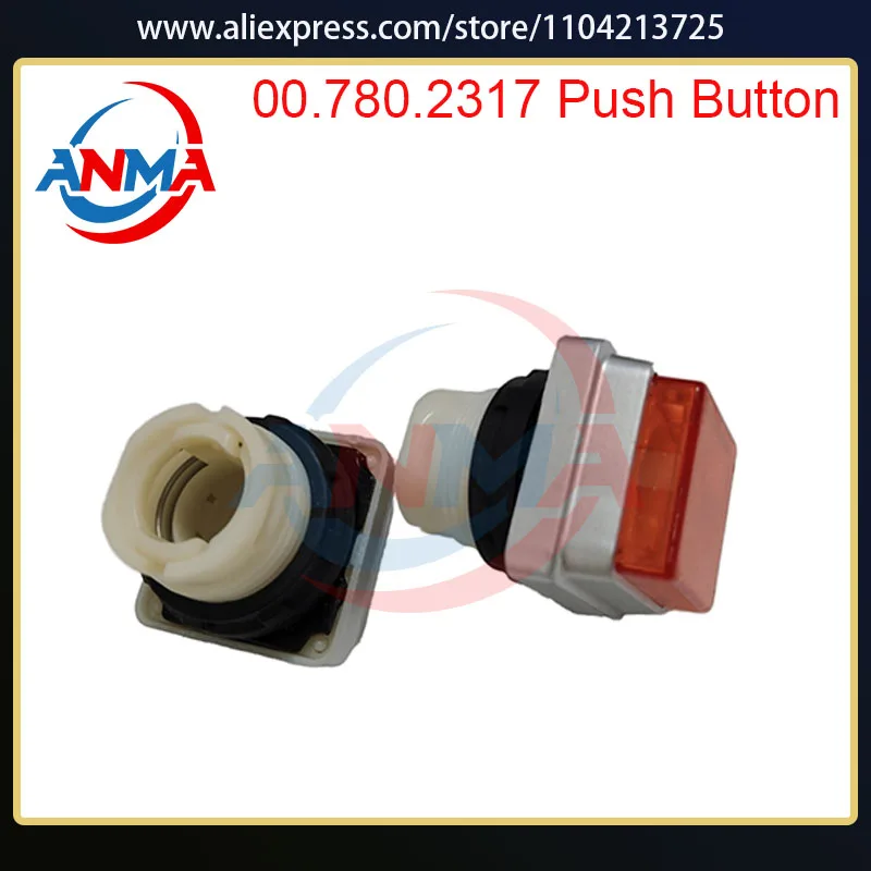 

New 00.780.2317 00.780.2318 00.780.2320 00.780.2321 Push Button SM102 SM74 CD102 Printing Machine Replacement Spare Parts