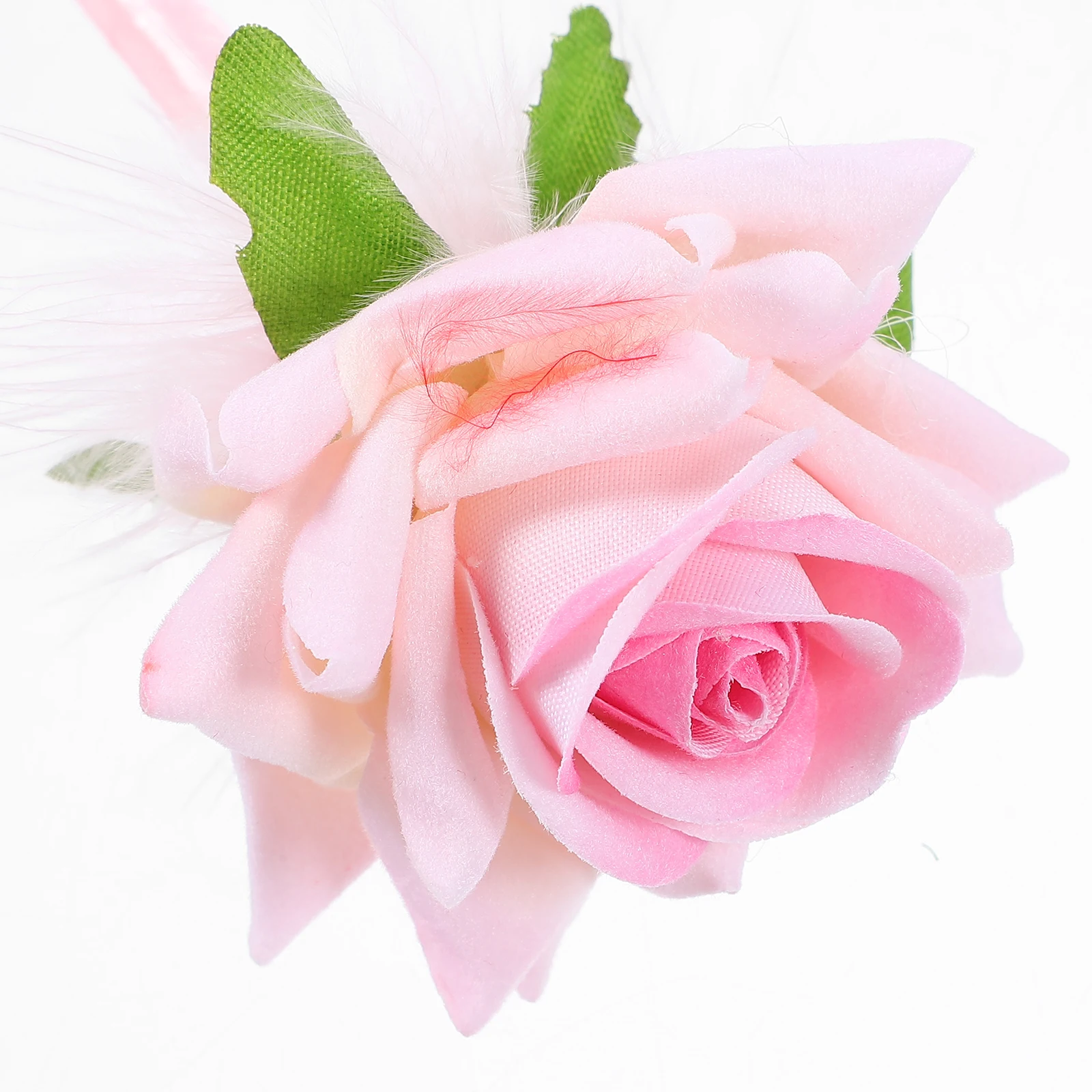 

2 Pcs Simulated Flower Ballpoint Pen Decorative Pens for Women Creative Cloth Cute School Supplies