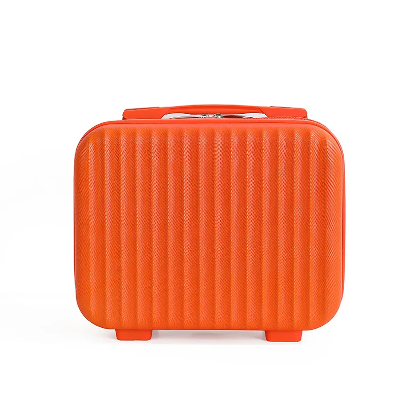 Korean Candy Color Vintage Suitcase 14 Inch Cosmetic Case High Appearance Gift Box 30X15X22CM