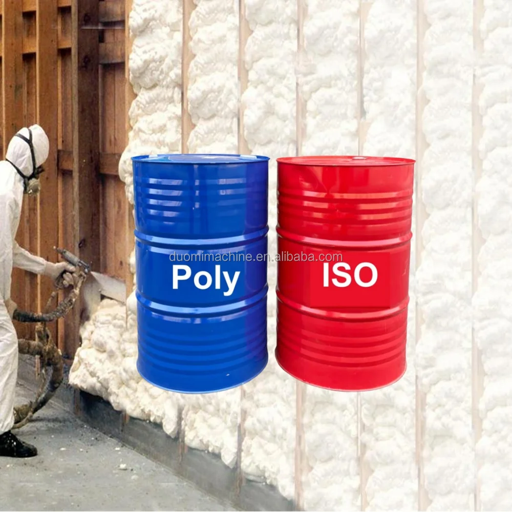 Soundproof Heat Insulation Pu Polyurethane Spray Foam for Whole House Interior Wall Roof Decoration
