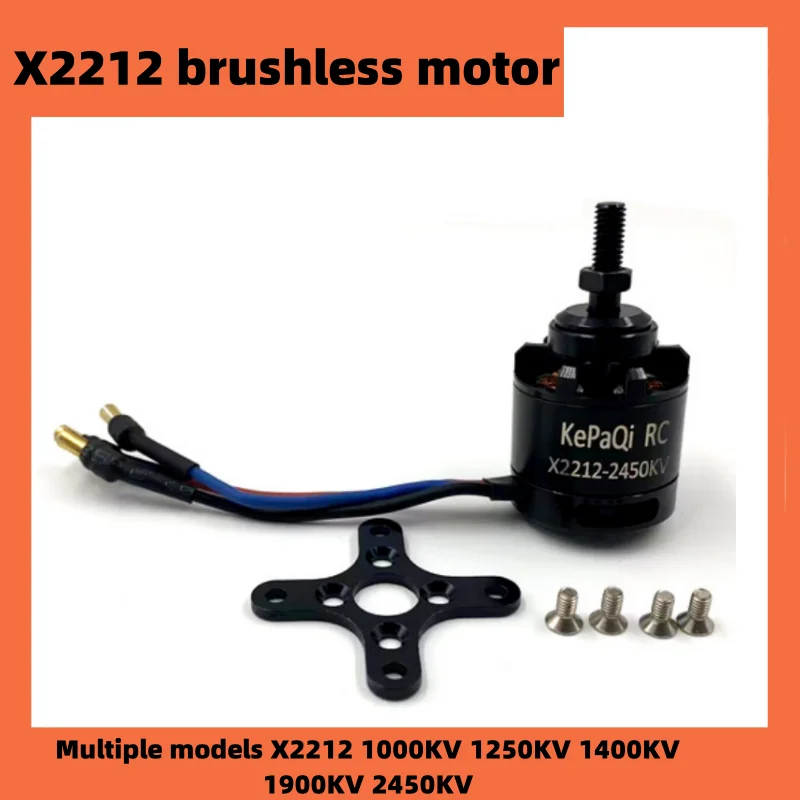 Rc Plane Kepaqi X2212 1000kv 1250kv 1900kv 1400kv 2450kv Brushless Motor Suitable Remote-Controlled Aircraft Models Spare parts