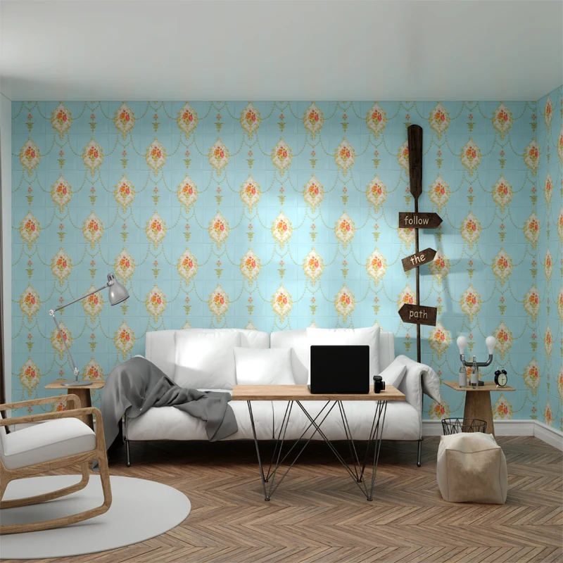 3d wall sticker wallpaper self-adhesive bedroom warm living room background wall bedside wallpaper moisture-proof foam sticker