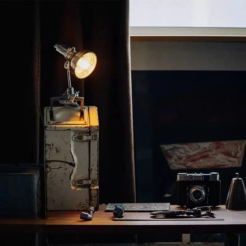 

Промышленная регулируемая настольная лампа с зажимом, алюминиевая, с поворотным кронштейном, для учебы, для спальни, для чтения у кровати, для внутреннего освещения