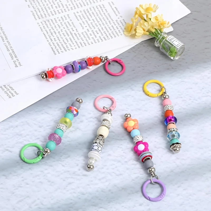 100pcs Colorful 25mm round Spring O-Ring for Jewelry-Making Keychains Wholesale Wallet & Handbag Accessories DIY Handicrafts view 4