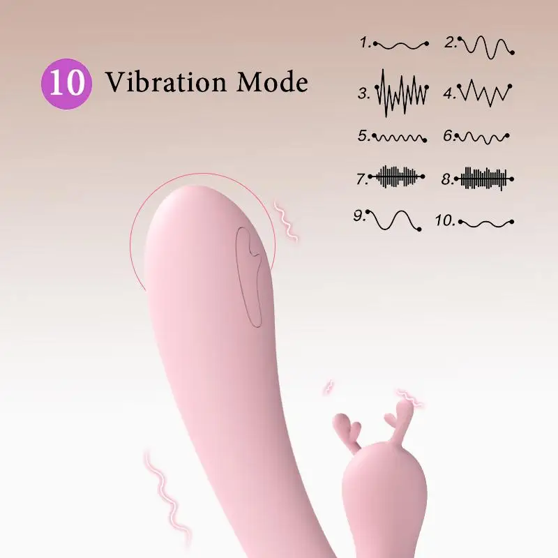 Rabbit Vibrators for Women G-spot Dildo Vibrator Vagina Clitoris Stimulator Massager Female Masturbator Adult Sex Toys for Women image 2