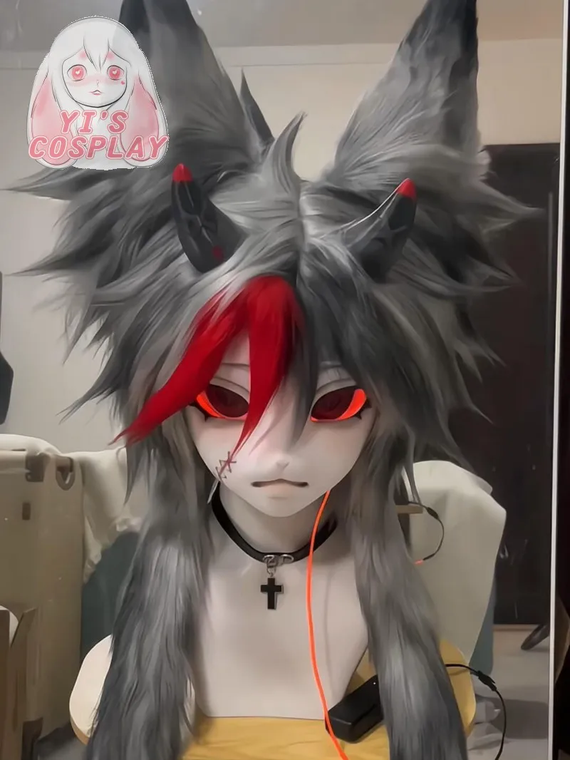 

Yis cosplay Handmade Custom Furry head Kigurumi Head Cosplay Kemono Fursuit Headsets Beast Customized Fursuit Kemono Head