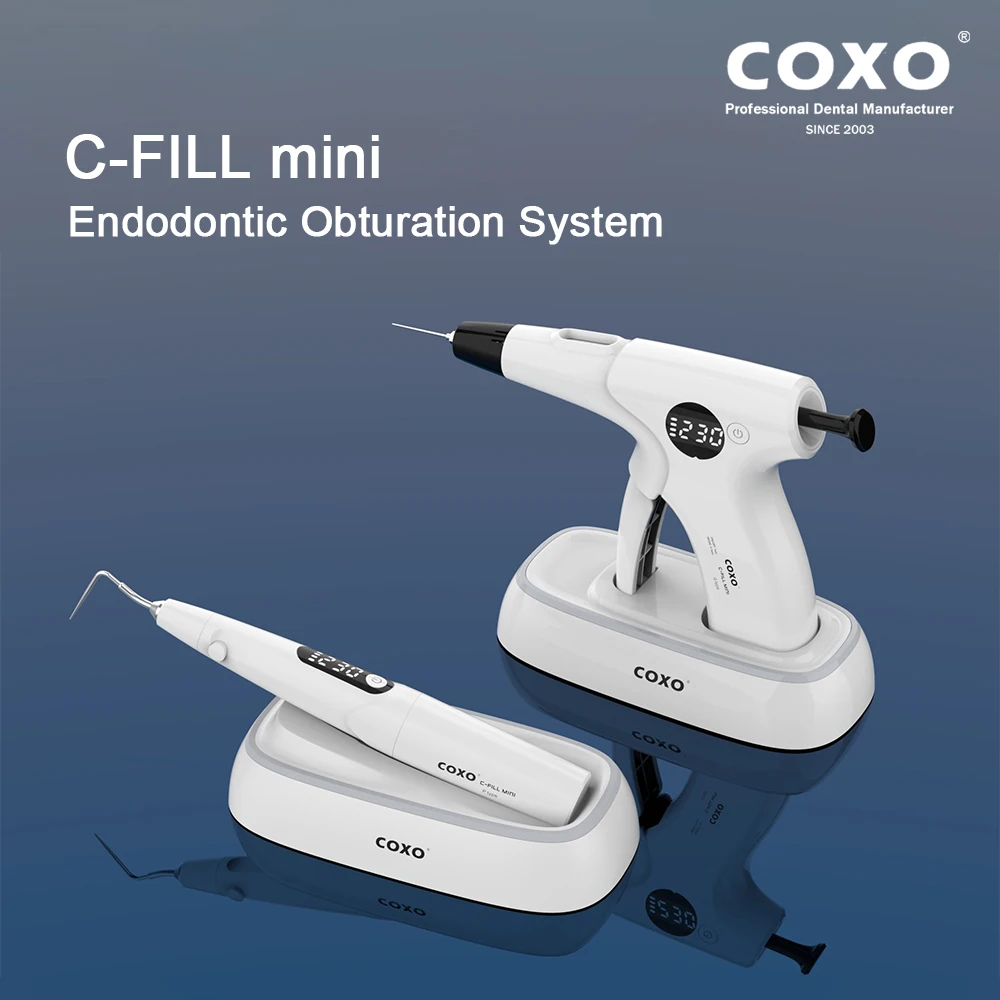 COXO C-FILL mini système d'obturation endodontique dentaire, odord'obturation dentaire et système de stylo pour le remplissage de canal radiculaire