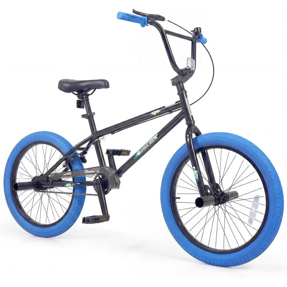 madd gear 20-inch boy's freestyle bmx bicycle Razor Agitator Boys 20 in. D Gray The 20 inch Madd Gear freestyle bike has a super cool blue/black ombre satin finish Kids Bikes Madd Gear 16