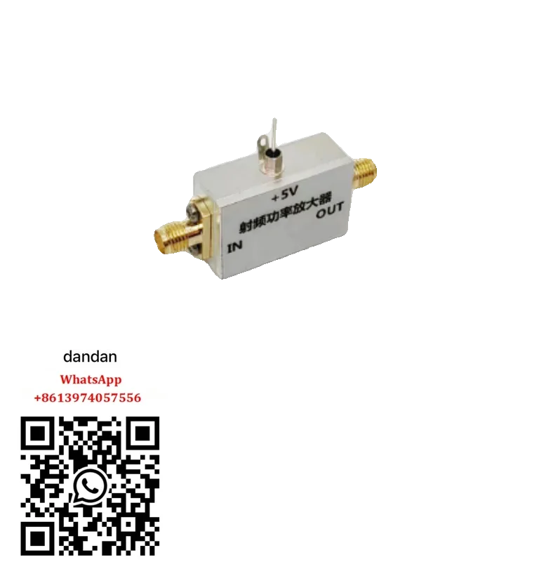 4-10GHz RF power amplifier gain driving module 14dB gain C-band power amplification