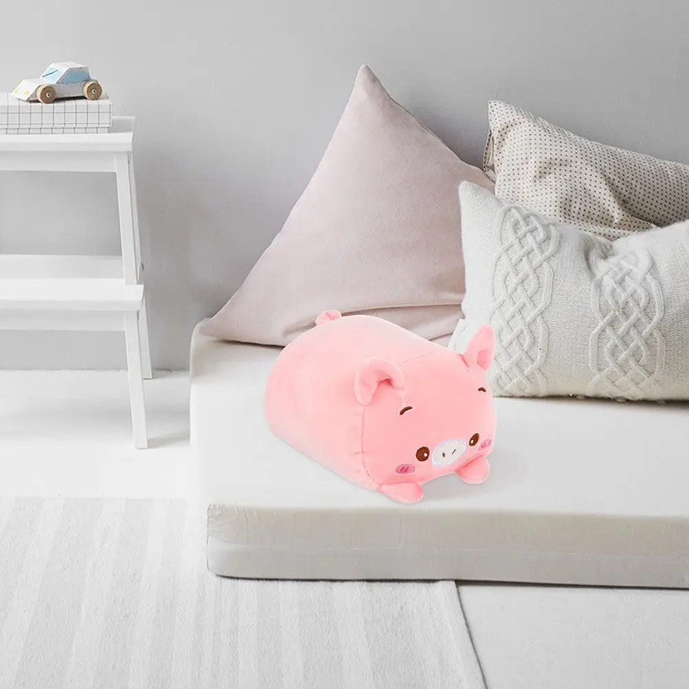 

2Pcs Adorable Animal Pillow Soft No Deformation No Hair Loss for Kids Comfort Room Decor Stuffed Animal