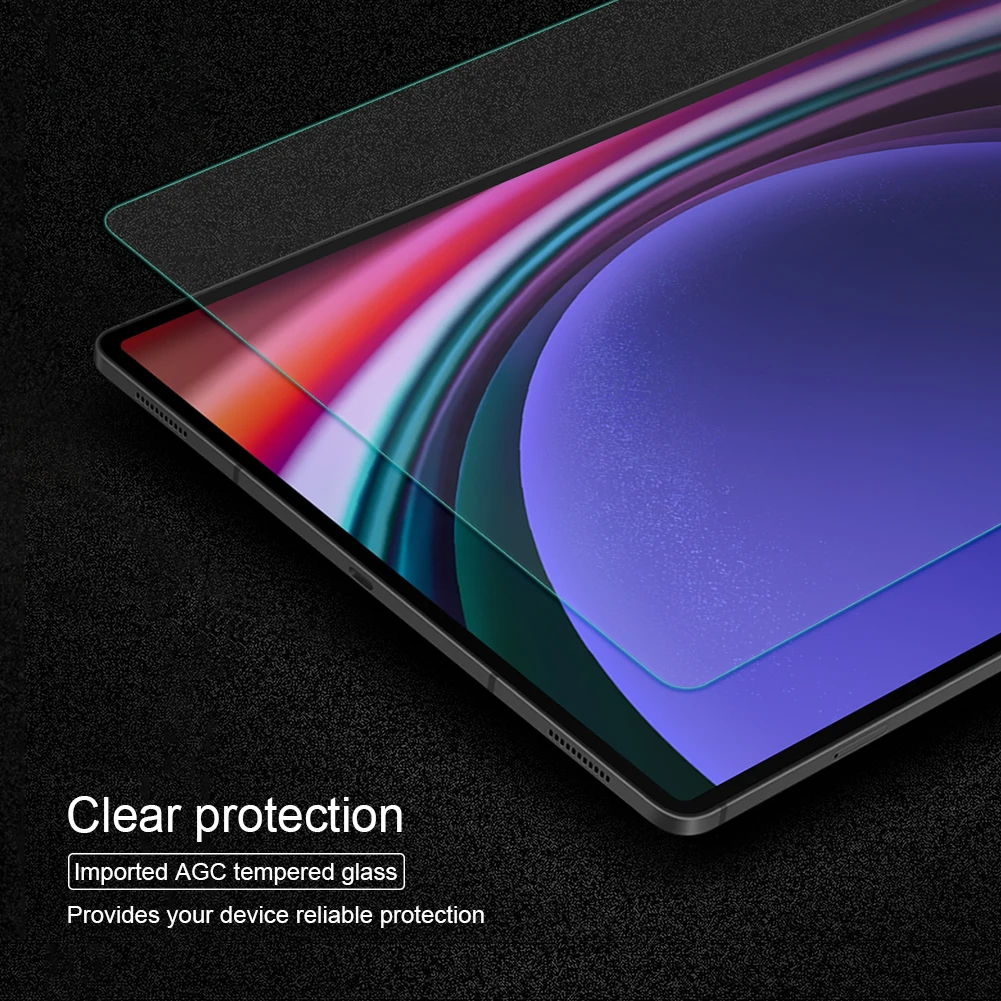 Imagem -02 - Nillkin-filme de Vidro Temperado para Samsung Galaxy Protetor de Tela Clara Tab S10 s9 Ultra hd