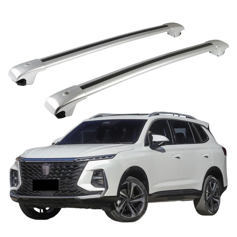 Cross bar frame guality aluminum universal luggage bar car Roof Rack For Roewe RX5 MAX 2022-2023