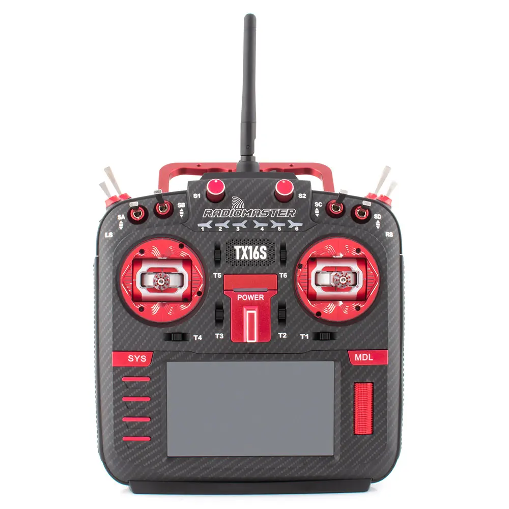 RadioMaster TX16S MKII MAX With AG01 Full CNC Hall Gimbals Transmitter Remote Control ELRS 4in1 Support EDGETX OPENTX Pre-order