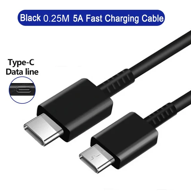 Für Samsung PD 45W Superschnelles Ladegerät Für Samsung Galaxy S25 S24 S22 S23 Ultra A56 A55 5G Typ-C Schnellladekabel Telefonadapter