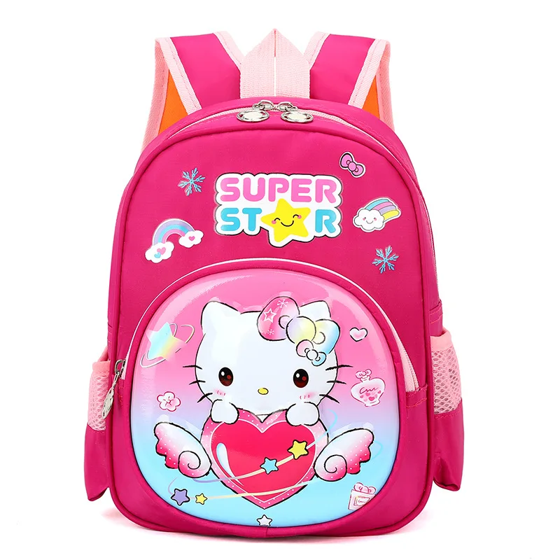 

Sanrio hello kitty children's backpack kindergarten cartoon cute boy girl 3 years old backpack fashion schoolbag