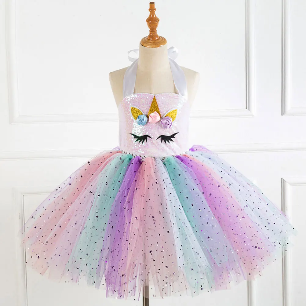 

Unicorn Sequins Girls Birthday Outfit Skirts Skirts Birthday Outfit Cosplay Clothing Party Costume Cosplay Clothing