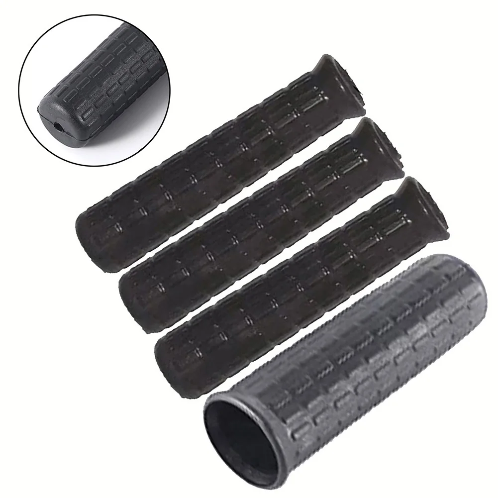 Rubber Handle  Kit 2pcs For Round Tube Axles With Textured Grip And All Weather Functionality
