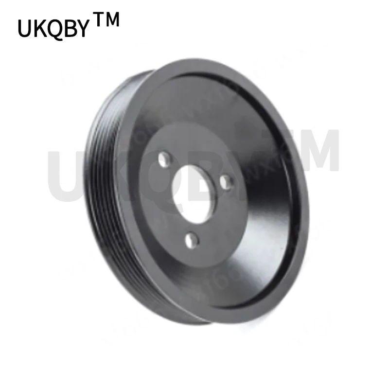 Water pump pulley Belt pulley Suitable for E46 E60 E87 E90 N46 118 120 318 320b mw520 Engine pulley Power steering pump pulley