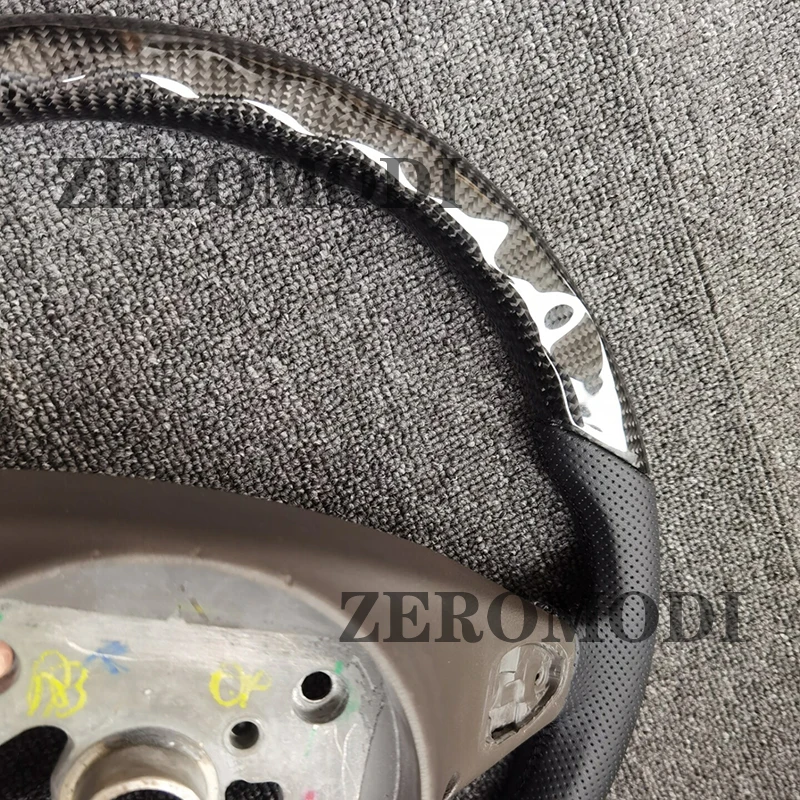 Carbon Fiber Steering Wheel For Mercedes Benz E-Class W212 E 200 260 300 2009 2010 2011 2012 2013