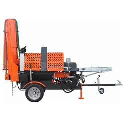 Mobile Affordable Firewood Processor with chainsaw Fire Wood Processor Machine