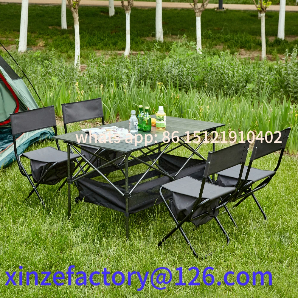 

Be suitable for Set of 5, Folding Outdoor Table and Chair Set for Indoor, Outdoor Camping