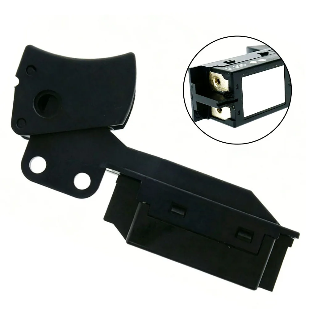 Power Tool Switch Angle Grinder Switch Precise Fitment Easy Installation Black Finish Compact Design Reliable Performance