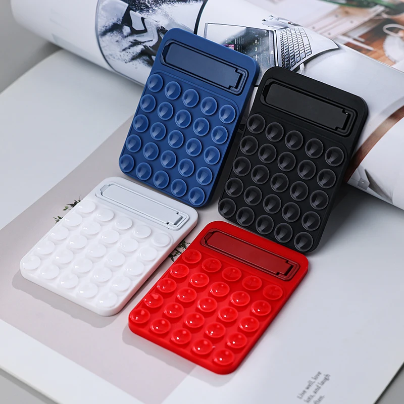 Silikon-Saugnapf-Handyhalter, stark klebender Desktop-Ständer für iPhone 14, 15, 16, Samsung-Griff, Halterung der Glas-Wandhalterung – Detail 8
