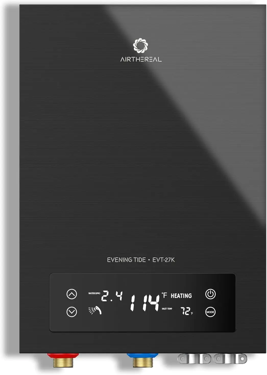 

Electric Tankless Water Heater,240Volts，Endless On-Demand Hot Water，Save Energy，Small Enough to Install Anywhere - for 3 Showers