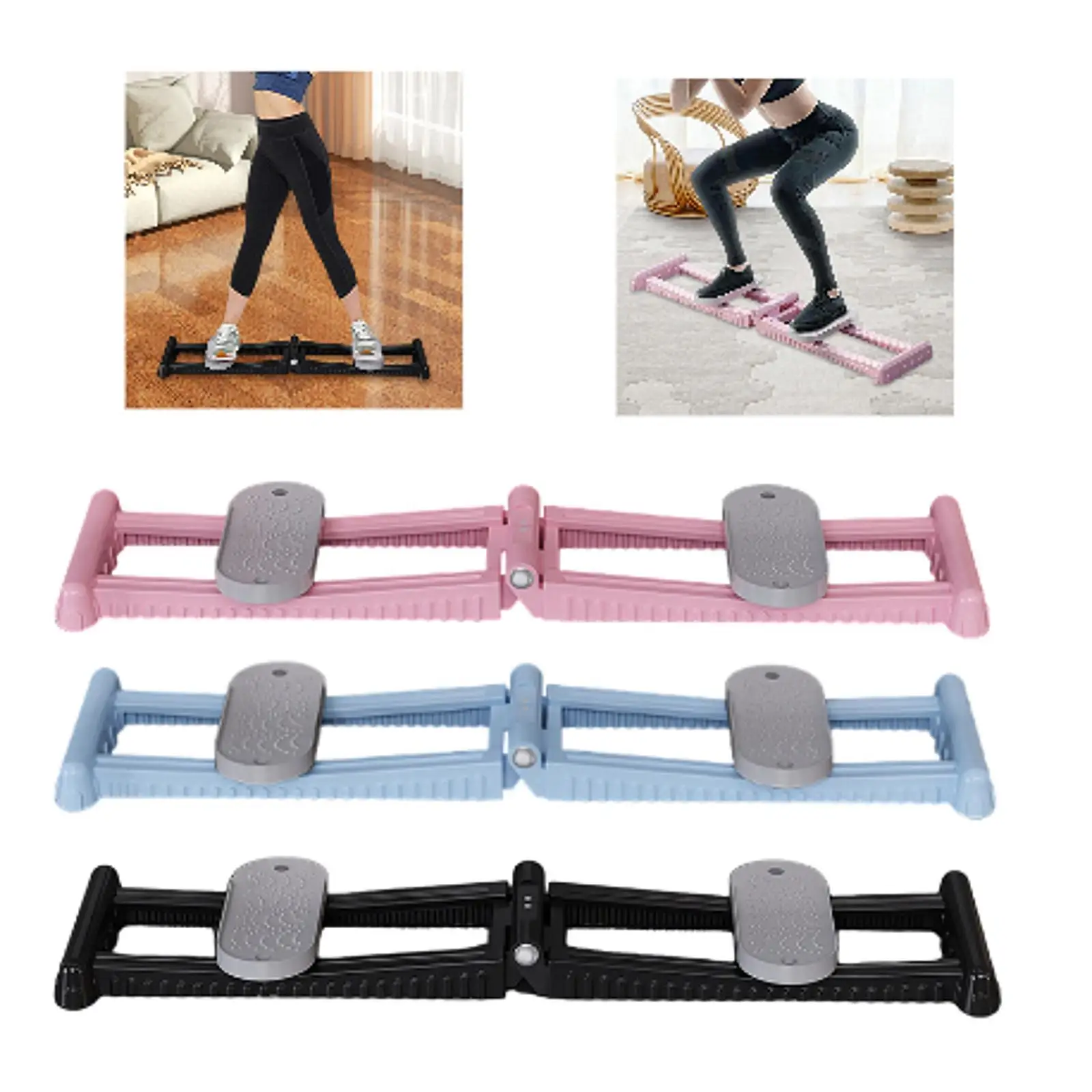 Equipo de ejercicio para piernas Máquina de entrenamiento de piernas plegable Dispositivo de adelgazamiento para piernas