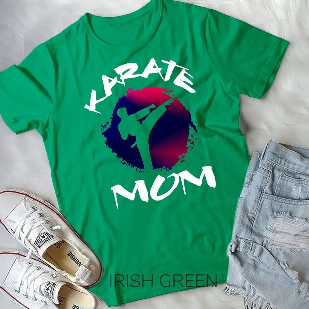 Karate Mom Vintage Martial Art Self and Defense Mother's Day Unisex T-shirt