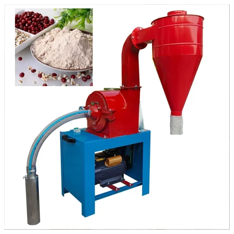 

-Self-priming Feed Grain Crusher/maize Corn Grinding Milling Machine With Cyclone