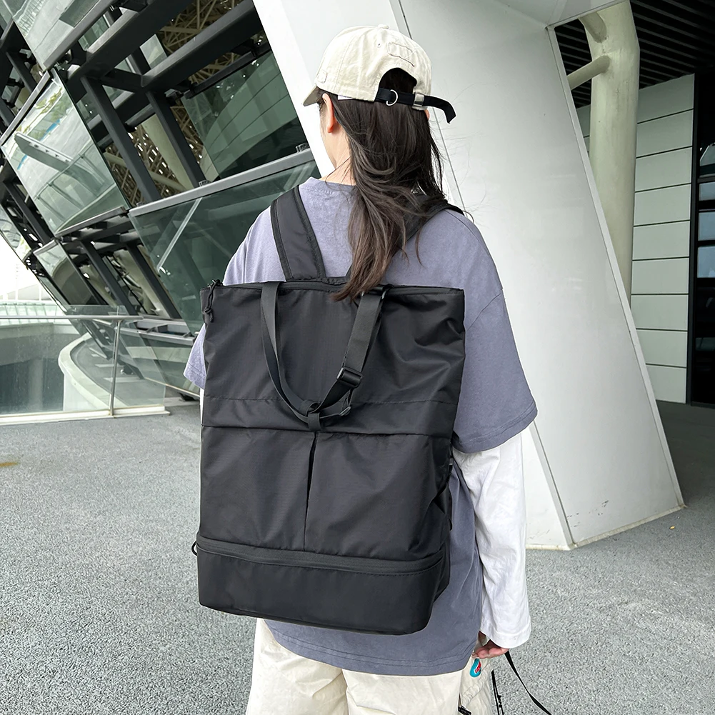 Sac à dos étanche de grande capacité pour hommes et femmes, sac de sport unisexe, sacs d'école tendance, sac à main de loisirs, sac à dos de voyage décontracté