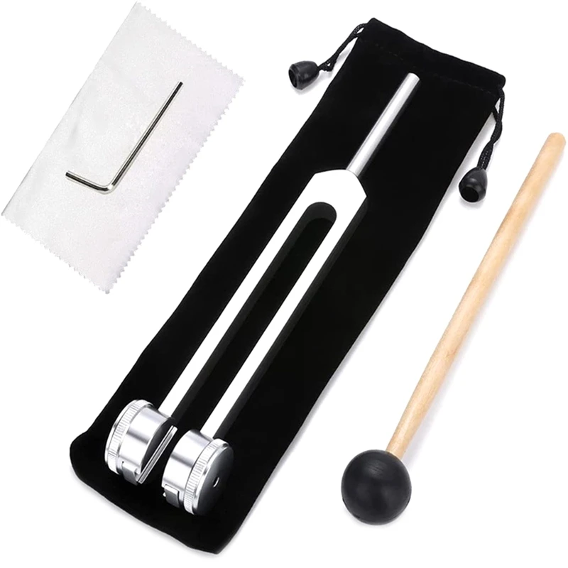 128 Hz Tuning Fork Weighted Bio-Acoustic Tuning Fork For Therapy 128 Hz Acoustic Slider Tuning Fork