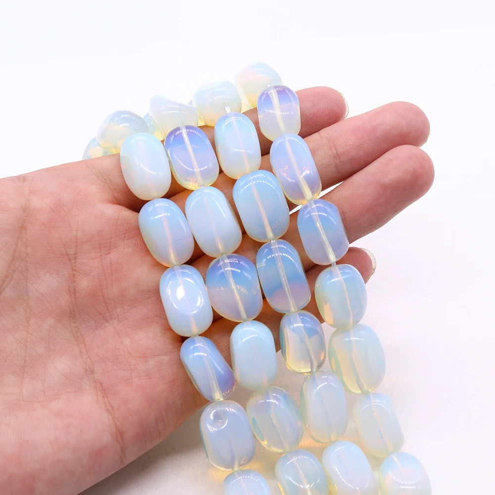 

Natural Polished irregularly Nice and delicate Stone Loose Bead Ore Opal for Jewelry Making DIY Handmade Bracelet Needlework