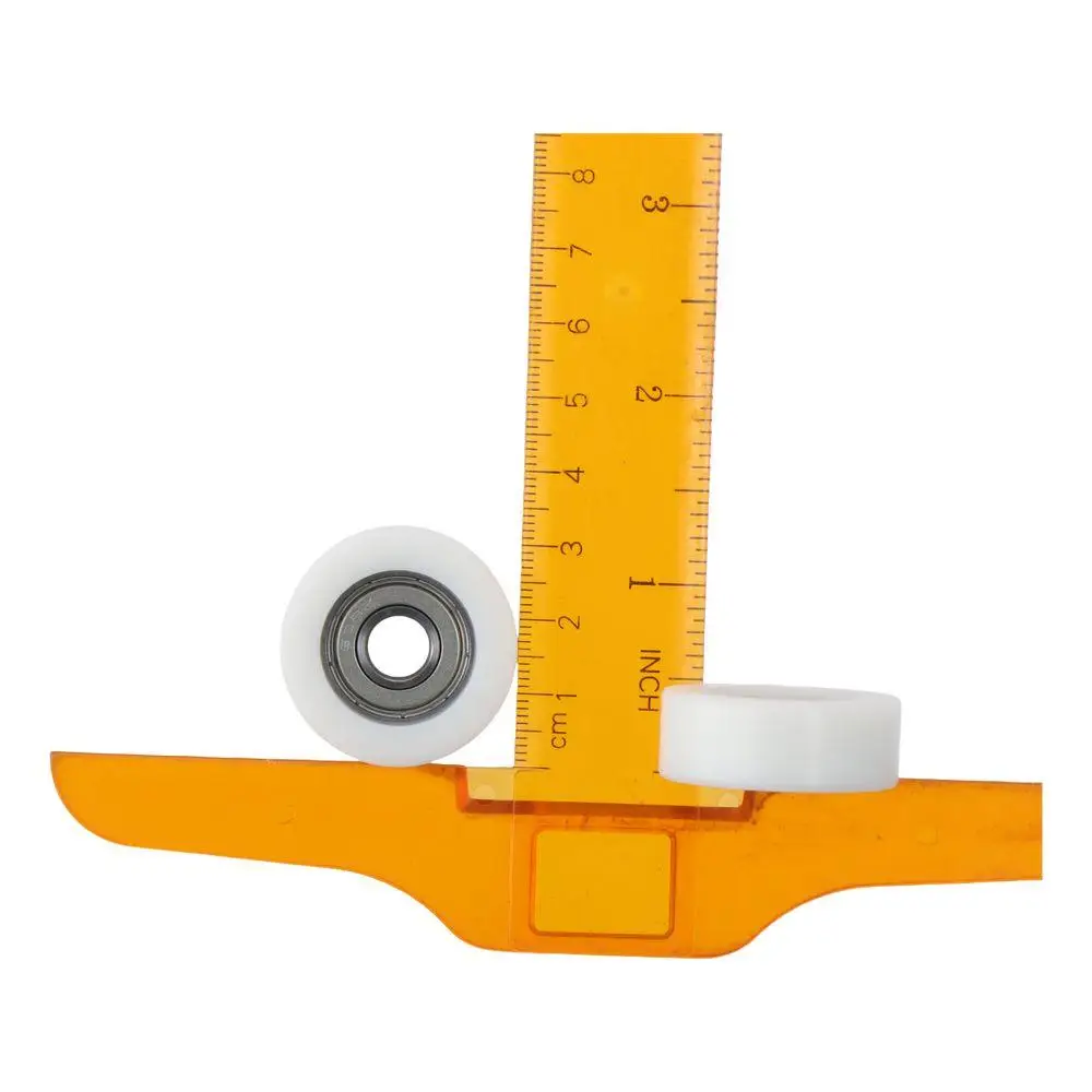 

4 шт. круглое колесо 608ZZ шарикоподшипник 8x32x12 мм однорядный направляющий шкив ролик хромированная сталь предварительно смазанный