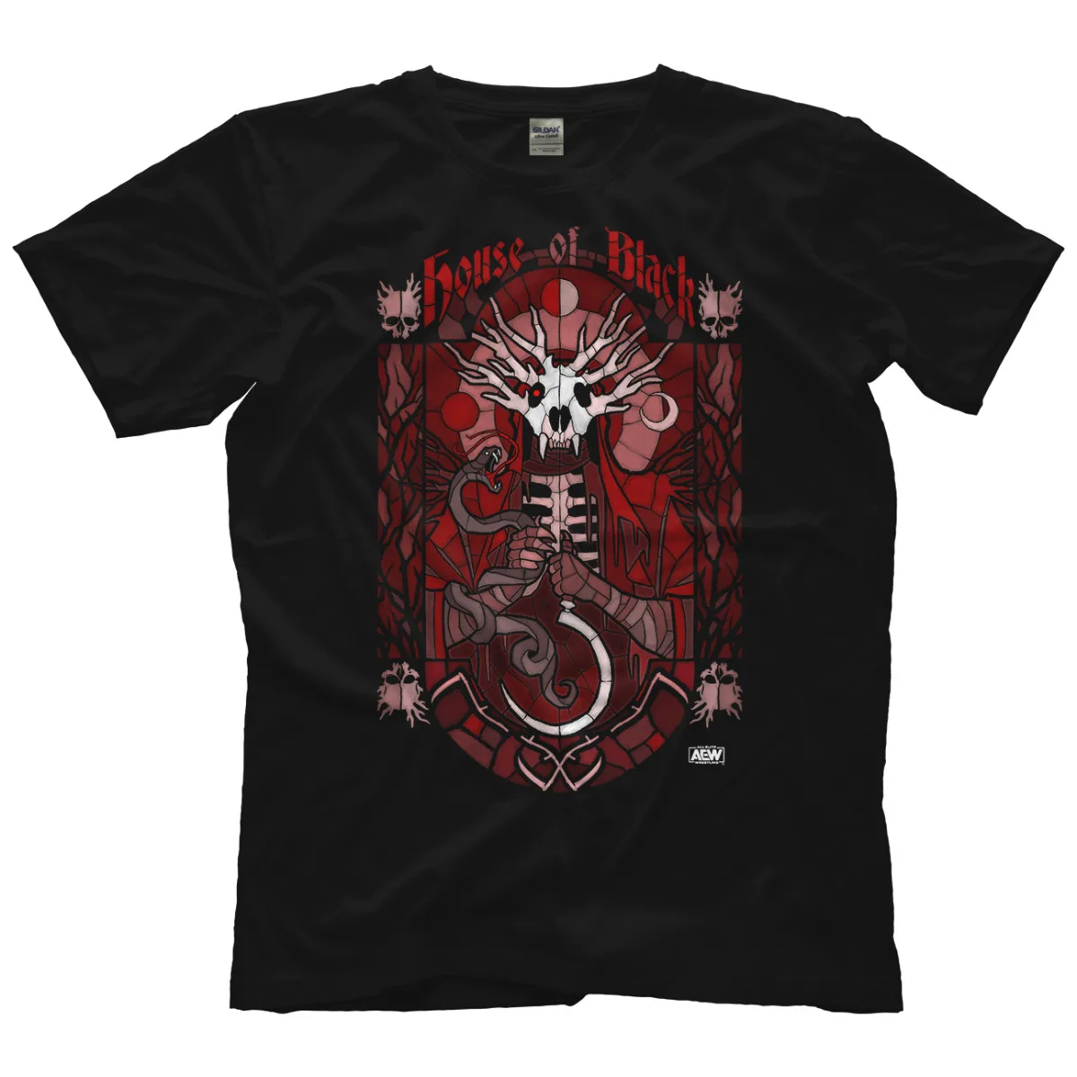 Malakai Black - House of Black Stained AEW Official T-Shirt