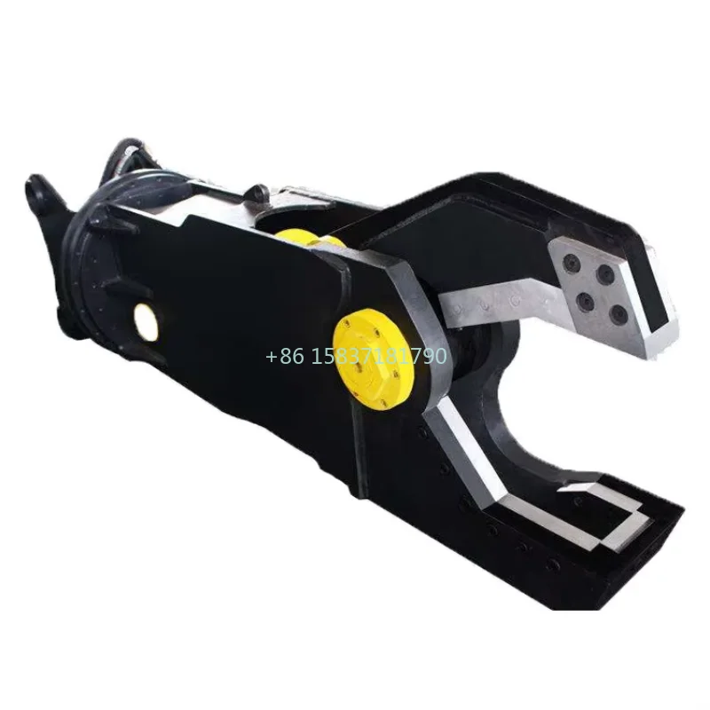 Hot Sale Car Dismantling Pliers Firefighting Hydraulic Shear Cutter Excavator Claw Attachment Rotating Mini Excavator Tree Shear