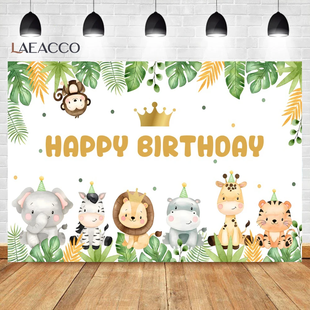 الاستوائية الغابة سفاري التصوير خلفية طفل 1st البرية واحد المولود الجديد حفلة عيد ميلاد فوتوزون الأسرة تبادل لاطلاق النار خلفية الصورة
