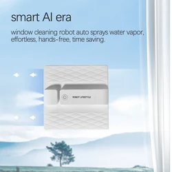 Window Robot Cleaner Auto Spray Water Electric Glass Washer New Robotic Wiper Smart Frame Detection APP Remote Control Home