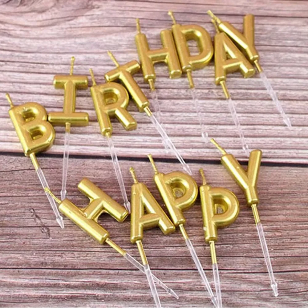 6 stücke Lange Bleistift Geburtstag Kerze Kuchen Dekorieren Lieferungen Kreative Party Bunte Kerze Kuchen Topper Set Backen Dekorationen Werkzeug – Detail 18