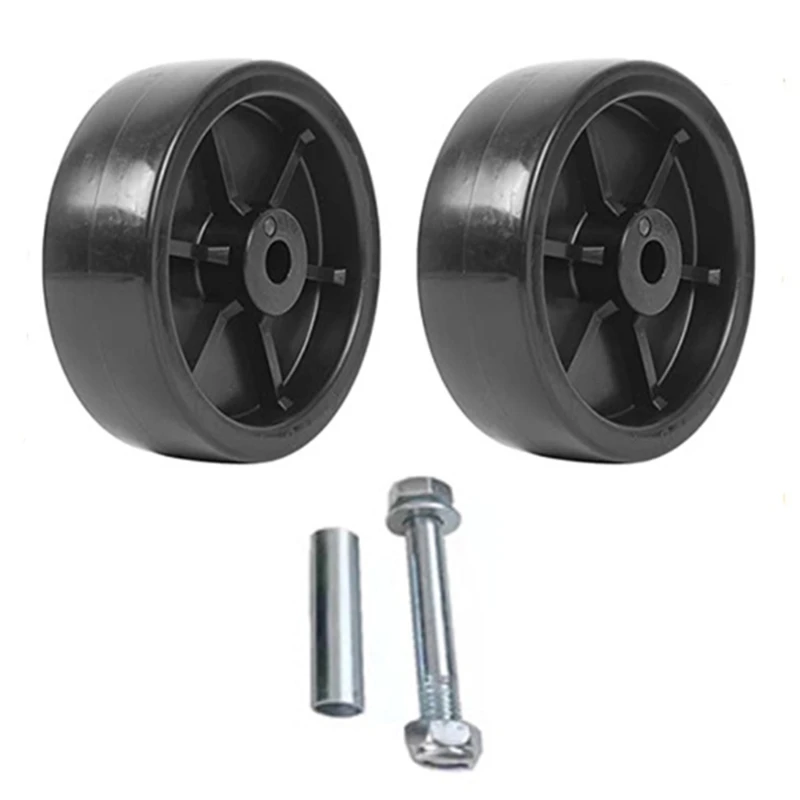 Heavy Duty Trailer Jacks Wheel 6 Inch Wheel Adjustable Height Wheel Strong Load Capacity Simple Installation for Trailers