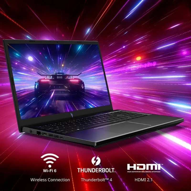 أثاث الحدائق - كمبيوتر محمول Nitro V Gaming Core i7-13620H معالج NVIDIA GeForce RTX 4050 وحدة معالجة الرسومات للكمبيوتر المحمول مقاس 15.6 بوصة FHD IPS 144 هرتز