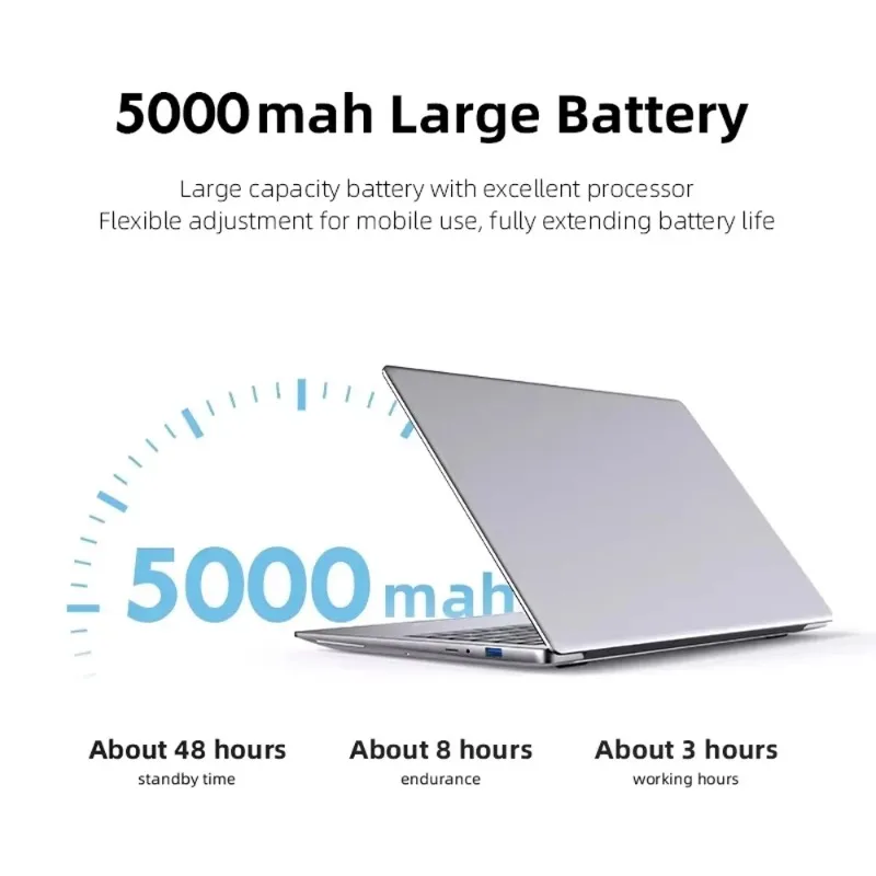 Notebook 14.1 Inch Laptop Windows 11 Intel 6500Y IPS DDR3 1920*1080 16GB RAM 256GB 512GB SSD Windows Cheap Portable computer