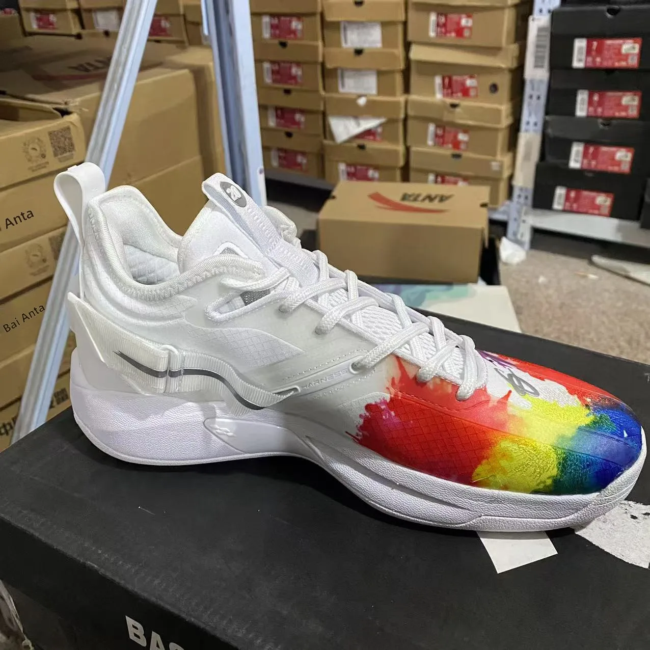 

GH3 Hayward 3rd Gen New Niten Technology Baskeall oes Men's Low Top Heightening Sports Sneakers 22403